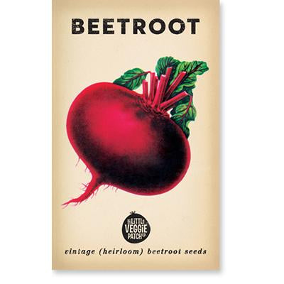 Detroit Beetroot Vintage Heirloom Seeds by the Little Veggie Patch.