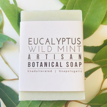 Load image into Gallery viewer, Eucalyptus Wild Mint Soap | The Soapstress