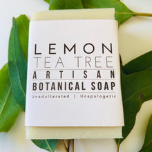 Load image into Gallery viewer, Lemon Tea Tree Soap | The Soapstress