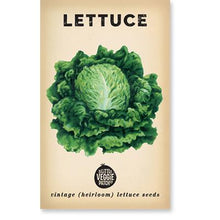 Load image into Gallery viewer, Boston Lettuce Vintage Heirloom Seeds  by The Little Veggie Patch