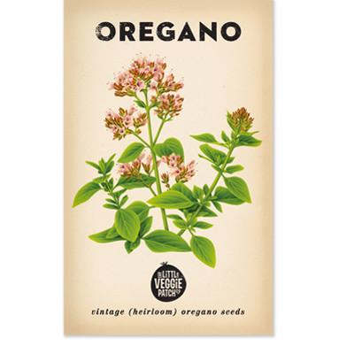 Oregano Vintage Heirloom Seeds  by The Little Veggie Patch.