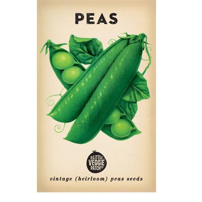 Snap Sugar Bon Peas Vintage Heirloom Seeds  by The Little Veggie Patch.