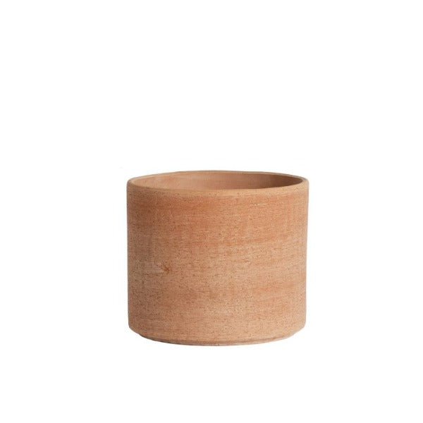 DeRoma Cylinder Pot | Terracotta