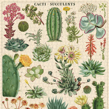 Load image into Gallery viewer, Jigsaw Puzzle Cacti &amp; Succulents | Cavallini &amp; Co
