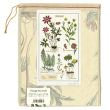 Load image into Gallery viewer, Tea Towel - Herbarium | Cavallini &amp; Co.

