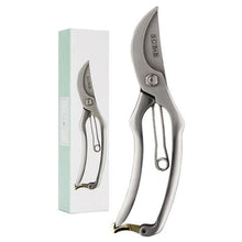 Load image into Gallery viewer, Secateurs by Sophie Conran for Burgon &amp; Ball. Stainless steel, by pass, presented in a gift box.
