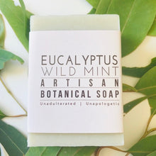 Load image into Gallery viewer, Eucalyptus Wild Mint Soap | The Soapstress
