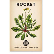 Load image into Gallery viewer, Rocket Salad Vintage Heirloom Seeds  by The Little Veggie Patch.
