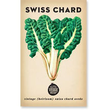 Load image into Gallery viewer, Swiss Chard Vintage Heirloom Seeds  by The Little Veggie Patch.
