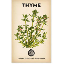 Load image into Gallery viewer, Thyme Vintage Heirloom Seeds  by The Little Veggie Patch.
